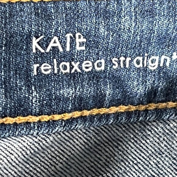 Big Star Kate Relaxed Straight Distressed Jeans 28R Medium Wash Denim - Picture 7 of 12